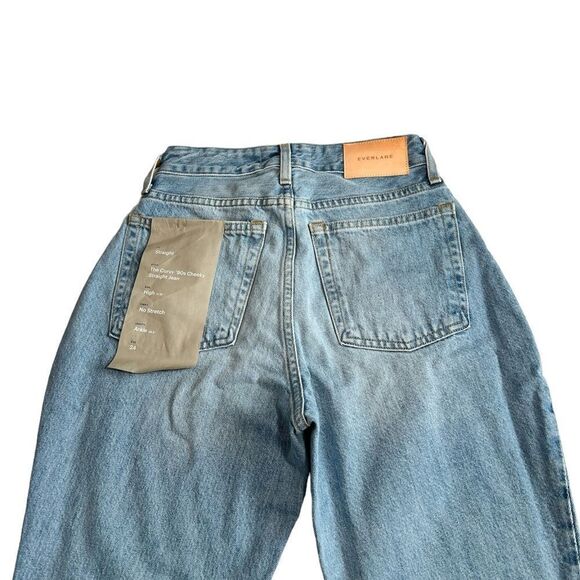 Everlane The Curvy 90’s Straight High Rise Ankle Jeans New Size 24 - Picture 8 of 14